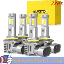 8X 9005 9006 LED Headlight Combo bulb 10000K High&Low Beam Super Bright White K