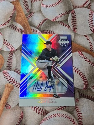 2016 Panini Elite Extra Edition - Matt Gage #158 Autographs (AU, RC)