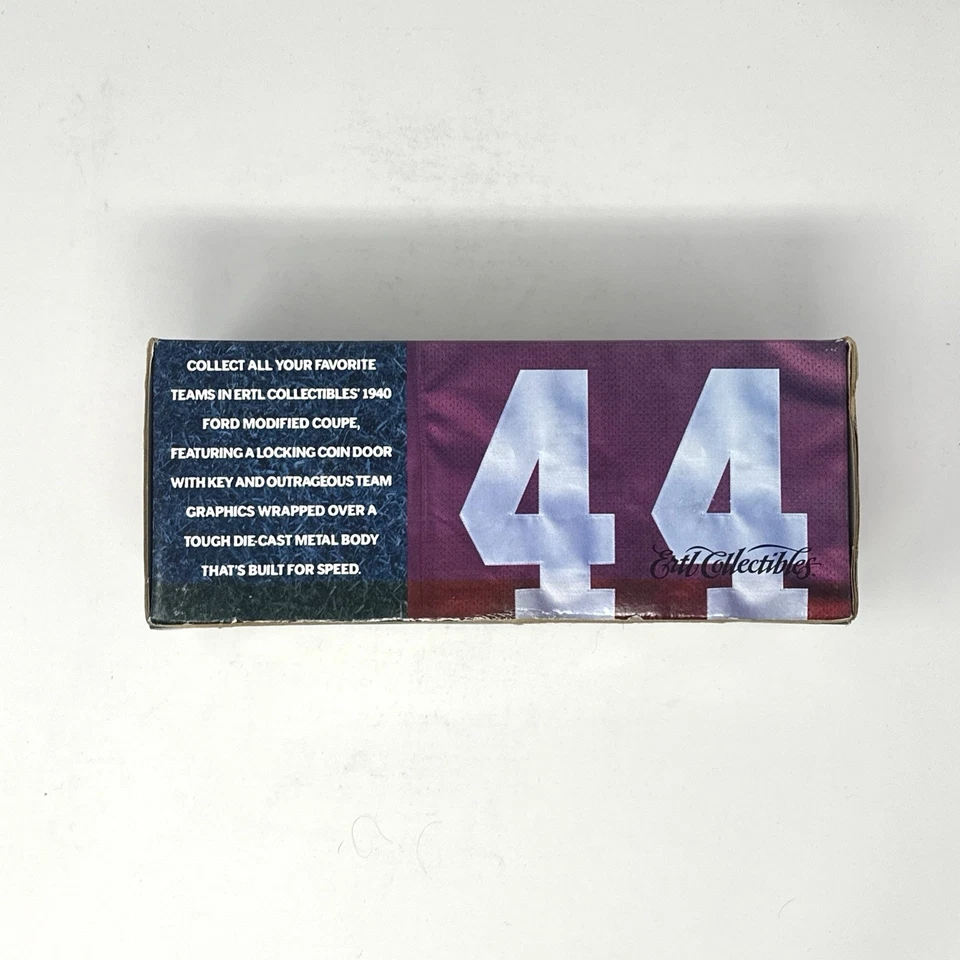 Ford 1940 cupé modificado Green Bay Packers banco de bloqueo ERTL diecast sin abrir Foto 4 de 4