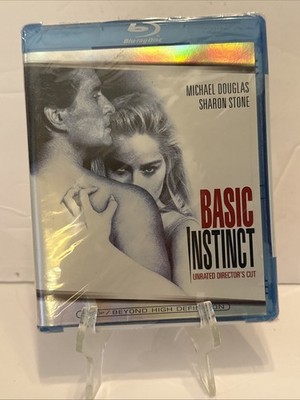 Basic Instinct Blu-ray Unrated Directors Cut Sharon Stone Michael Douglas New