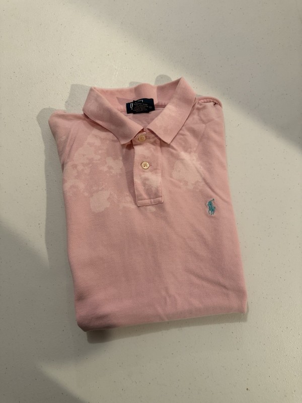 Polo Ralph Lauren Tie Dye Custom Fit Acid Wash Short Sleeve Boy L 16-18 Y2K