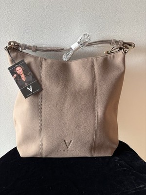 NEW WITH TAGS: Vanessa Williams Hobo Bag. Fawn Color.  Suede  Bag.