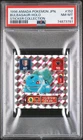 1996 AMADA POKEMON JAPANESE STICKER COLLECTION #152 BULBASAUR-HOLO PSA 8