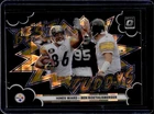 2025 Donruss Optic Ben Roethlisberger/Hines Ward Black Pandora (RAW)