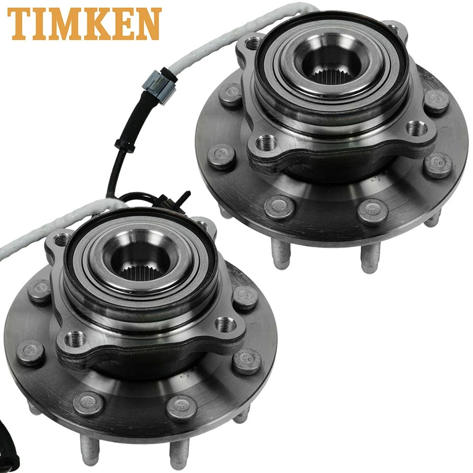 Пара ступиц подшипника переднего колеса TIMKEN для Chevy Silverado GMC Sierra 2500 HD 4WD - Изображение 4 из 4