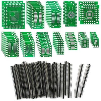 12 Type SMD to DIP Proto Board Kit