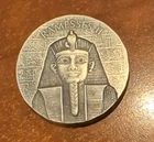 2017 EGYPTIAN RELIC SERIES RAMESSES II AFTERLIFE 2 OZT .999 SILVER ROUND