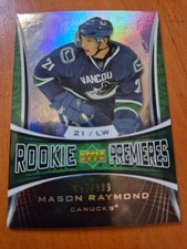 2007-08 Upper Deck Trilogy MASON RAYMOND ROOKIE  /999 CARD #178