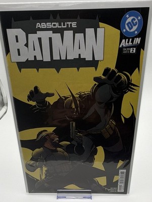 DC Comics Absolute Batman #2 Batman Snyder Dragotta Martin 6th print