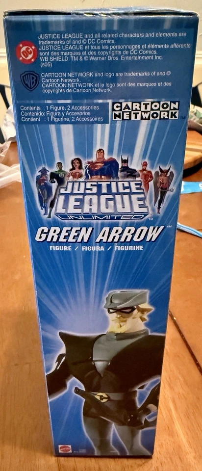 FIGURA NUEVA MATTEL DC UNIVERSE LIGA DE LA JUSTICIA FLECHA VERDE ILIMITADA 10" PULGADAS Foto 4 de 4