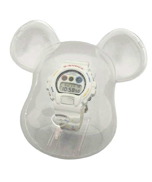 最終値下げ【レア】DW6900MT-7　G-SHOCK×BE@RBRICK限定 BAPE G-Shock X Bearbrick DW6900MT-7 LTD Watch White 45mm in