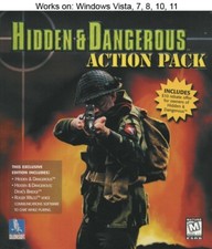 Hidden & Dangerous: Action Pack Fight for Freedom PC Game 2000 Windows 10 11