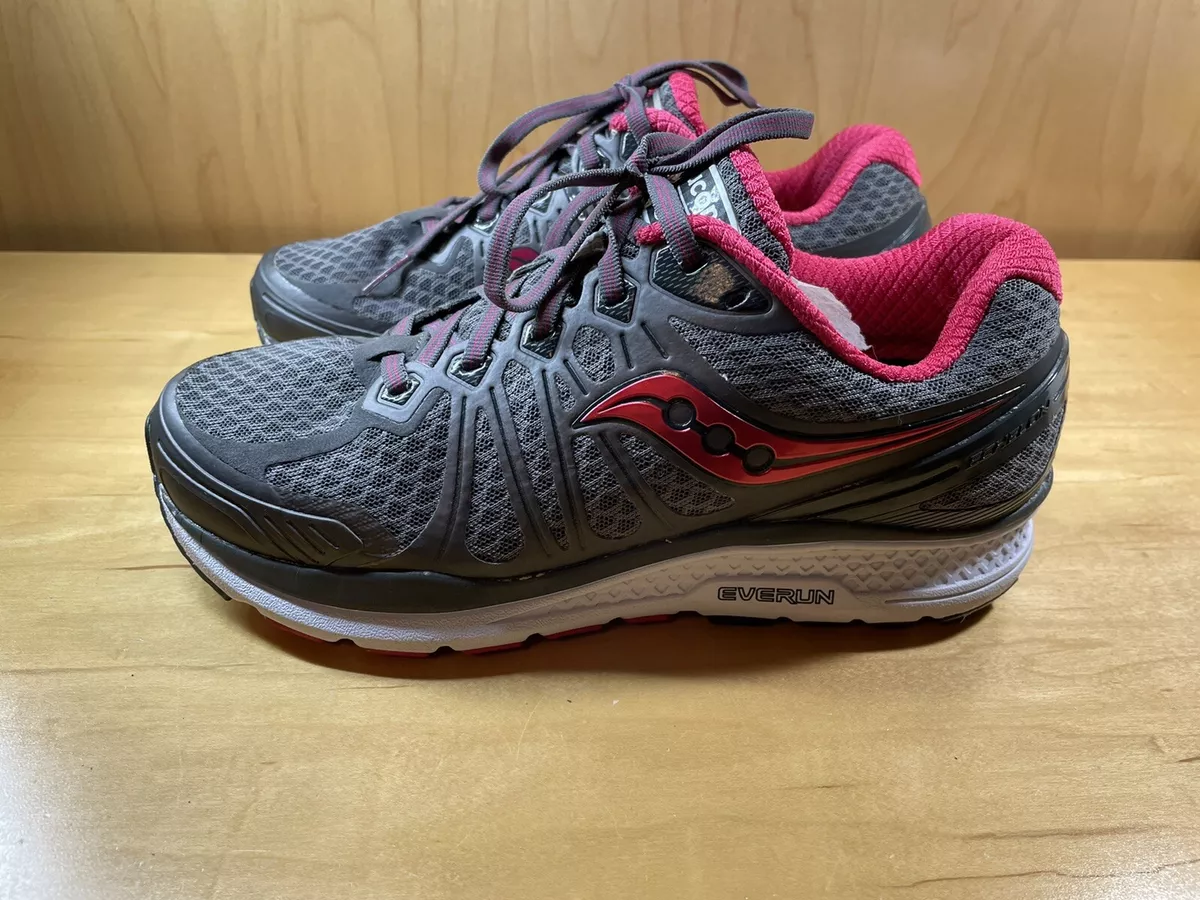 Saucony Echelon 6 Gray Pink White Running Shoes S10385 1 Women s
