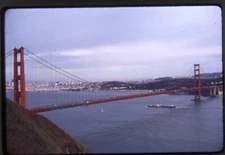 1978 Golden Gate Bridge - San Francisco California CA - Vintage 35mm Slide