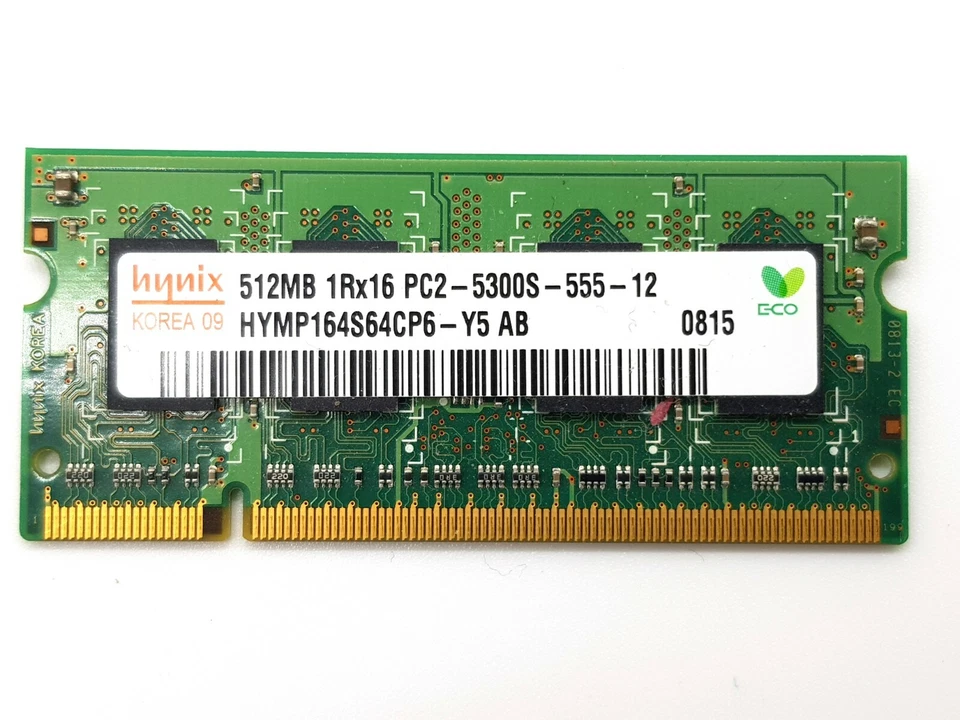 3 x 512MB Hynix Laptop RAM Memory MHz DDR2 SODIMM PC2-4200 PC2-5300 666 533MHz - Image 3 of 4