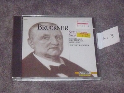 Brand New Anton Bruckner CD / Symphony No. 9 / Harmut Haenchen / LaserLight