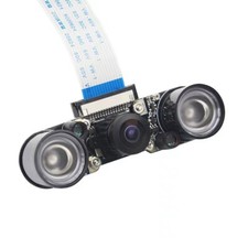 5MP Raspberry Pi 2 3 4 Camera Module Fisheye 160 Degree with Cable IR Fill Light
