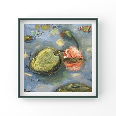 #ad This is mixed media handmade painting. Created using oil paint and oil pastels $150.00