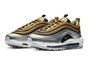 nike 97 silver gold