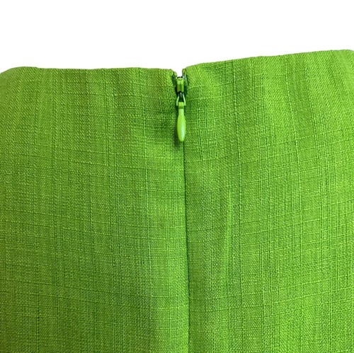 Ellen Tracy Damen ärmelloses grünes Fit & Flare Kleid mit Faltenrock Gr. 4 - Bild 6 von 9