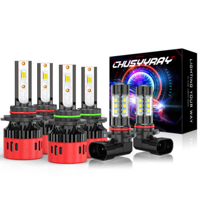 Para For Chevy Equinox 2010-2017 6x-LED faro + bombillas de niebla Combo Kit