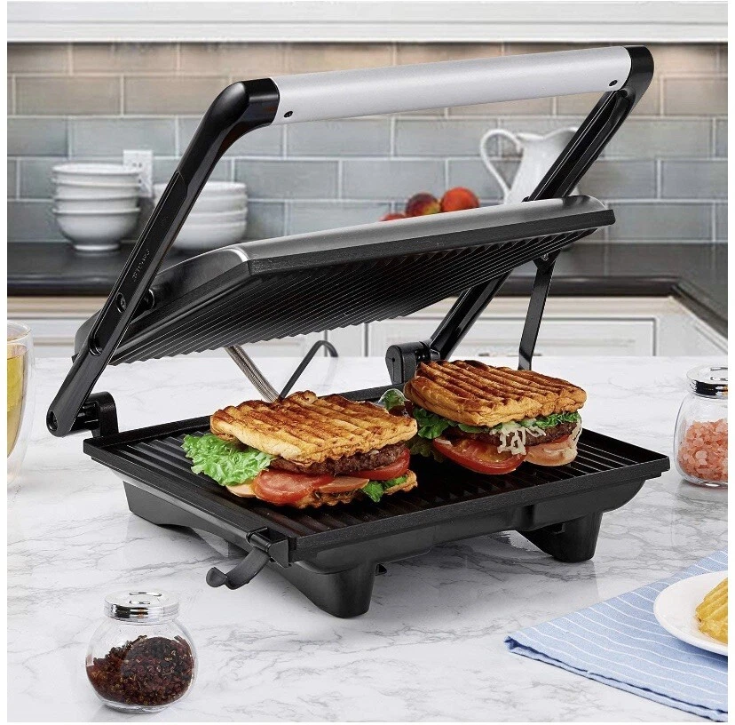 Aicok GT-02 Panini Press Grill & Gourmet Sandwich Maker Polished Stainless Steel
Opens in a new wind