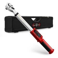 Digital Torque Wrench 3 8 Drive, 5-100FT-LB/0-135N.M, Torque Range ... Fast Ship