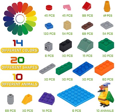 Lucky Doug Clasic Building  Blocks Set