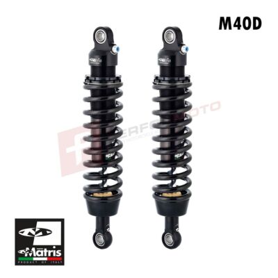 Matris M40D Stoßdämpfer hinten passend für Moto Guzzi California Aluminium/Titan 2003-05