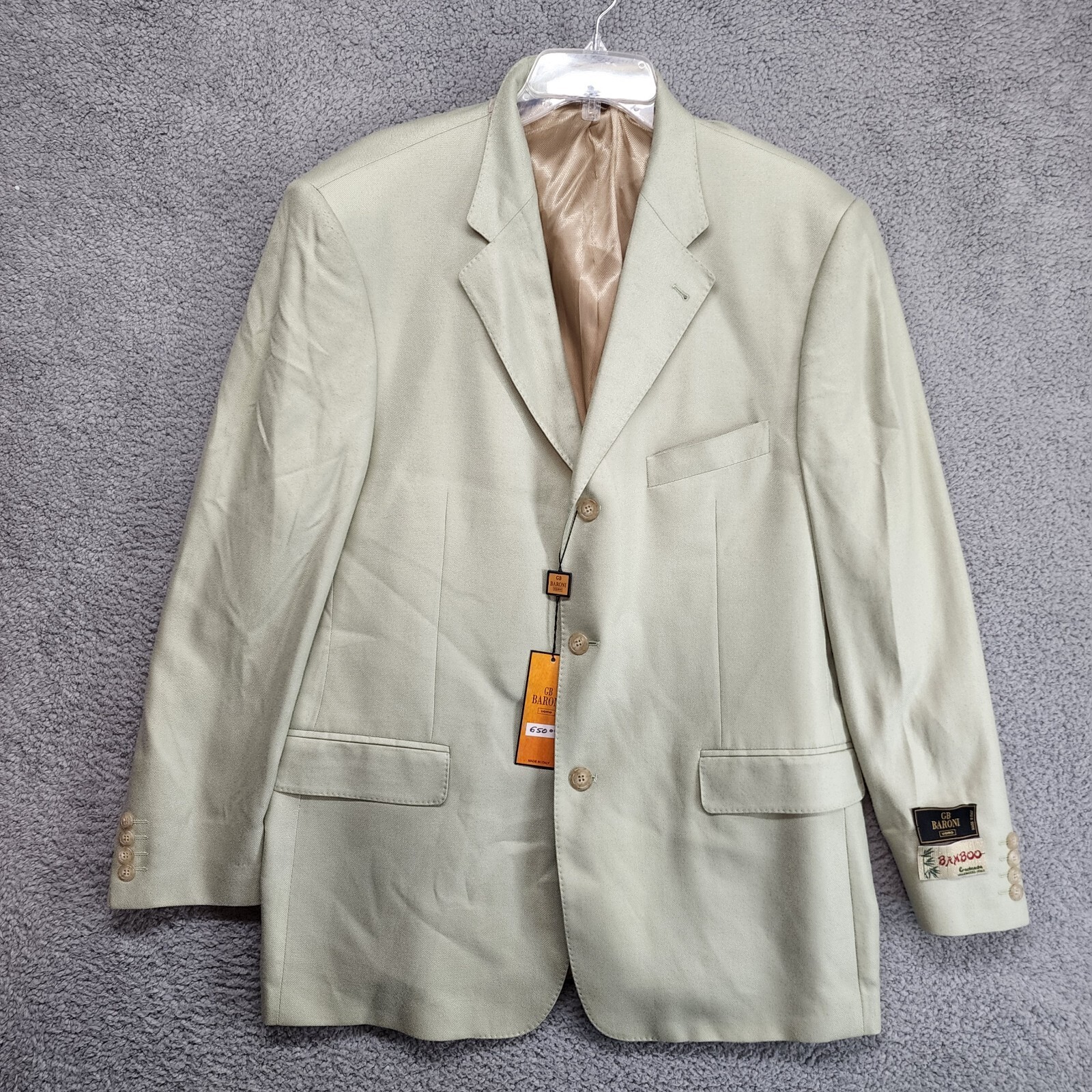 Baroni Uomo Bamboo Blazer Sport Jacket 