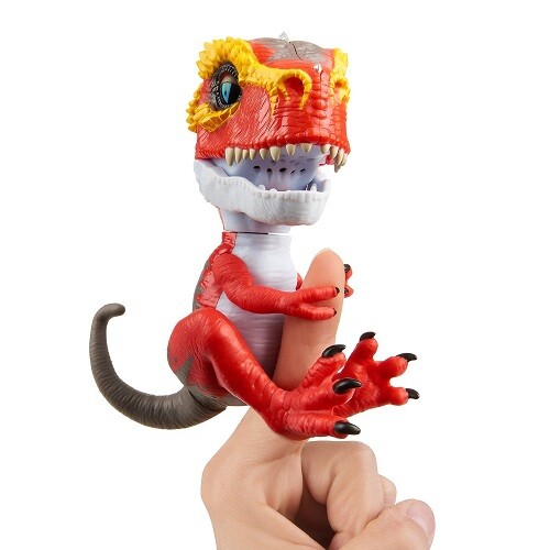 UNTAMED T-Rex's Ripsaw Dinosaur Figure 40+ Sounds, Reacts To Touch