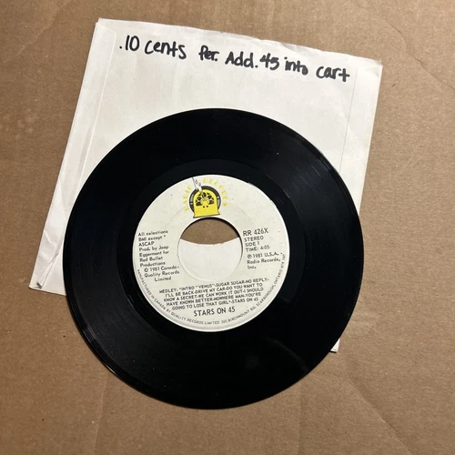 Stars On 45 Beatles 426X Radioactive 45