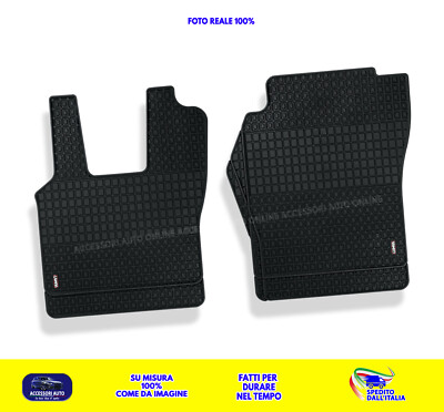 Accessori camion, tappeti, tappeti su misura camion, tappeti su misura in eco gomma per camion