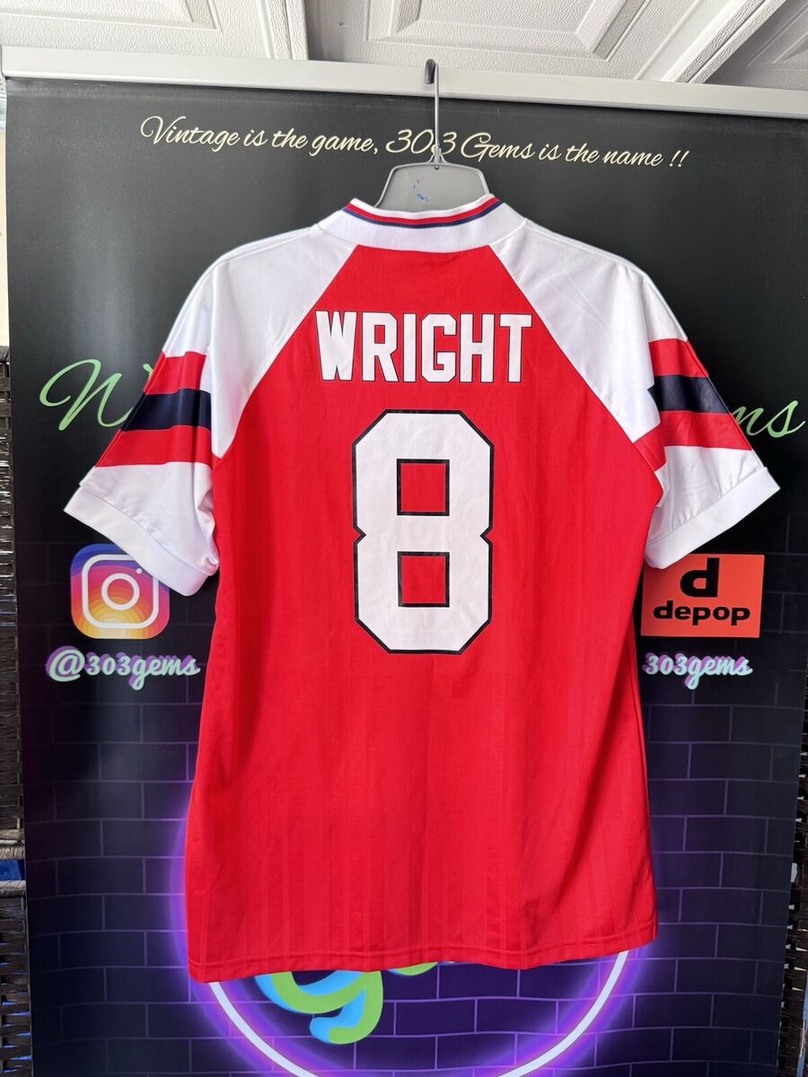 Vintage Arsenal Gunners #8 Ian Wright 1992-1994 Home Vintage Arsenal Gunners #8 Ian Wright 1992-1994 Home