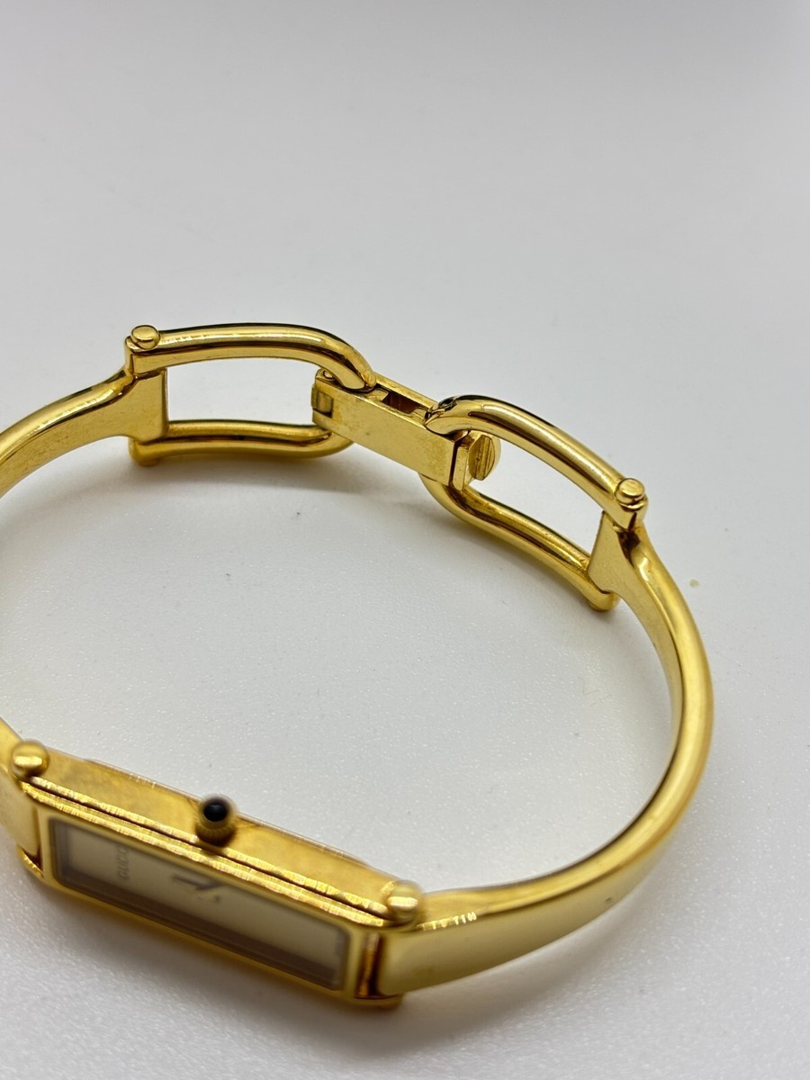 マイラさん専用 GUCCI 1500 Rectangle Bangle Wat Gucci Bangle Rectangle Wristwatches for sale | eBay