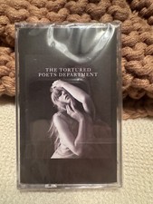 Taylor Swift The Tortured Poets Department Black Dog Cassette TTPD NEW Sealed