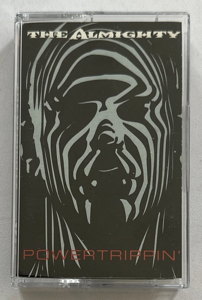 The Almighty - Powertrippin' - Cassette Tape Hard Rock / Metal Ex / Mint - Image 2 of 4