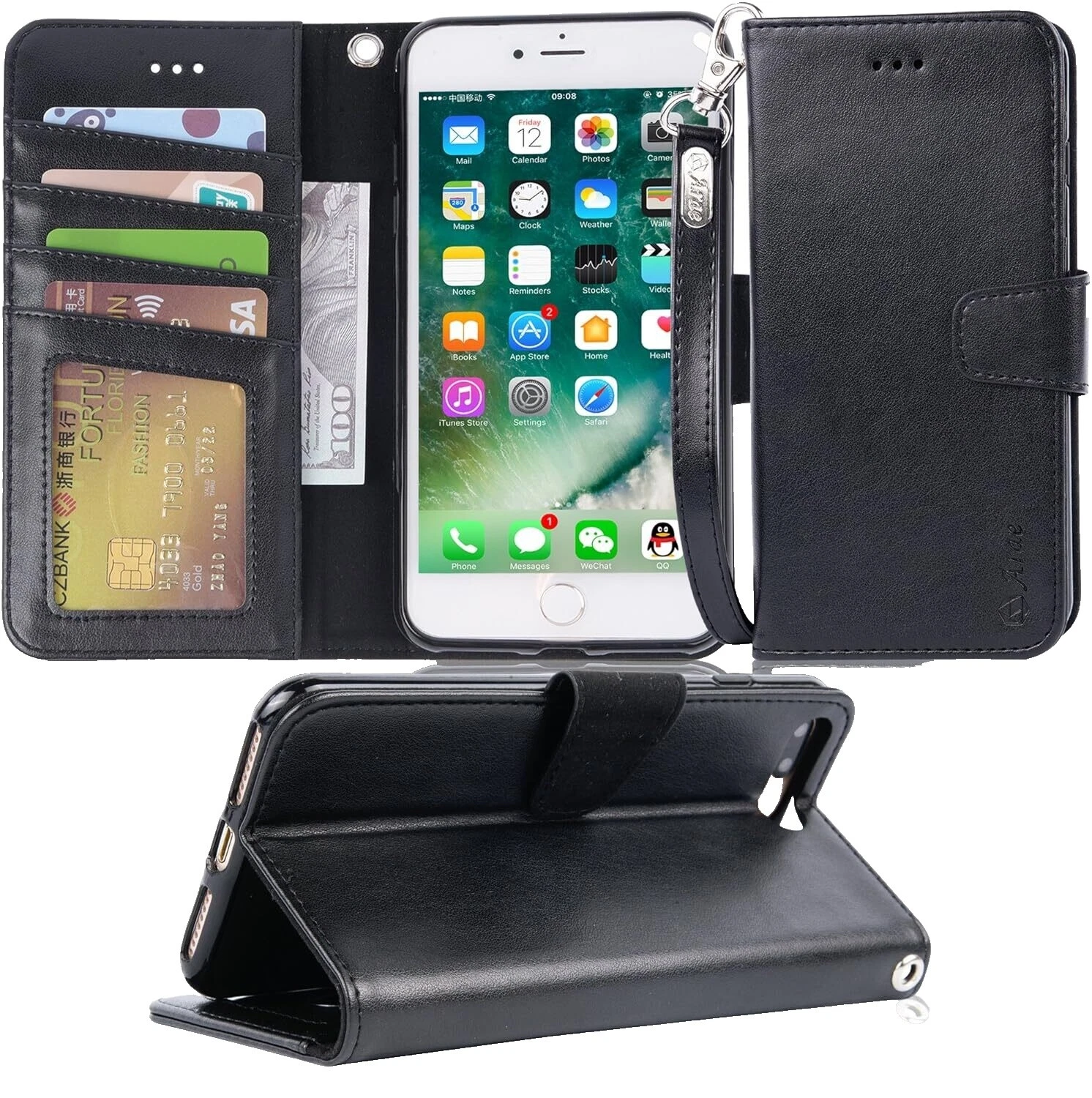 Free! Leather Cell Phone Wallet Cases
