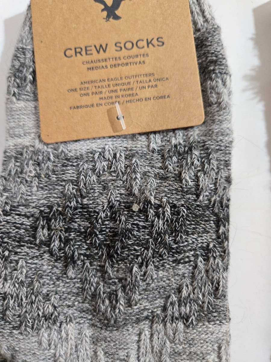american eagle dress socks AE Graphic Crew Socks