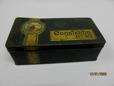 Constantin Nr. 30 Gold   1 alte Zigarettenblechdose