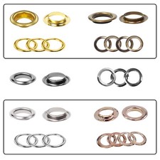 Brass Eyelets with Washers 30mm 40mm Grommets Tarpaulin Repair Craft 10-100pcs