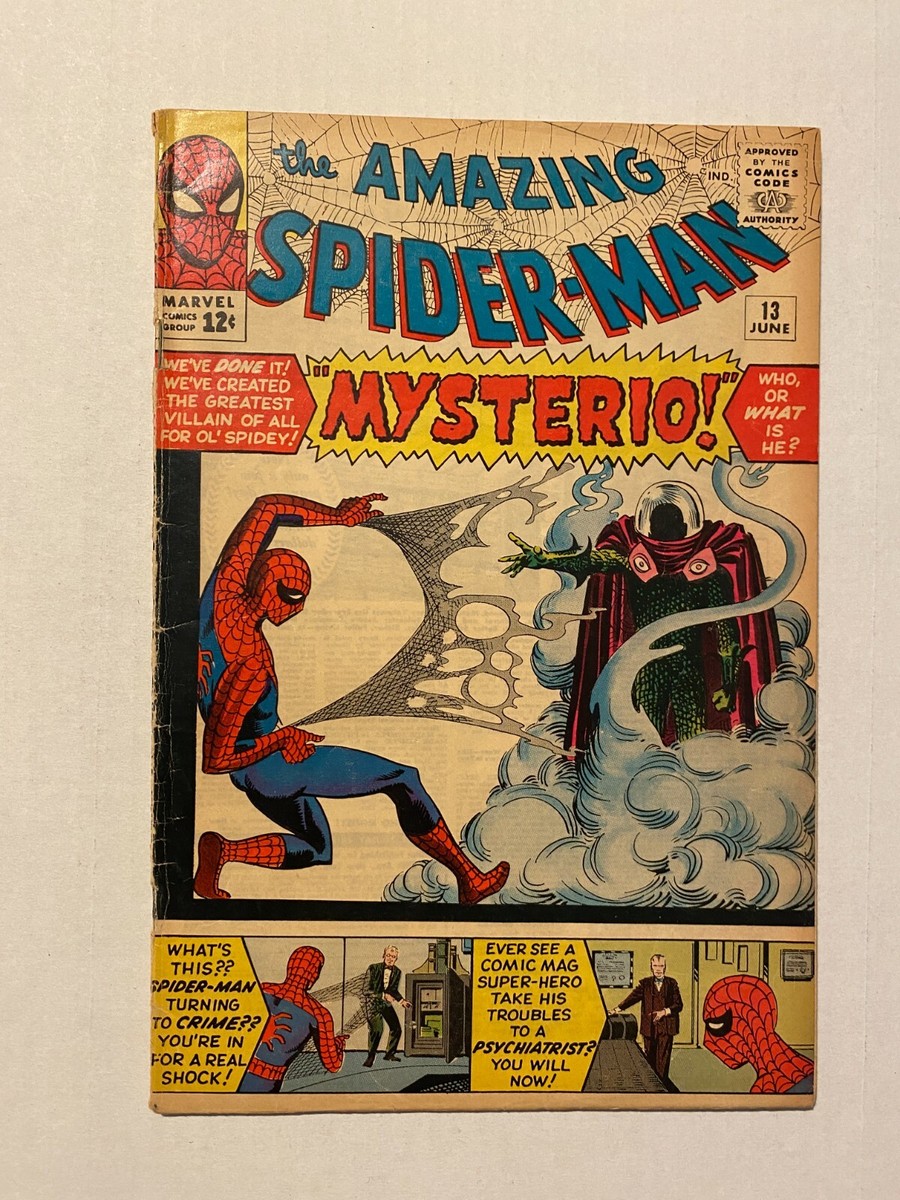 AMAZING SPIDER-MAN #13 VG 4.0 1ST APPEARANCE OF MYSTERIO STEVE