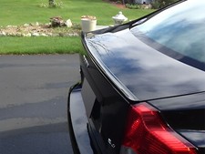 Panited Blackcustom Color Trunk Lip Spoiler For Volvo 740 Sedan 1984 1993 Panited Blackcustom Color Trunk Lip Spoiler For Volvo 740 Sedan 1984 1993