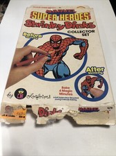 Marvel Super Heroes Spider-man Shrinky Dink Collector Set 1983 Colorforms 1679