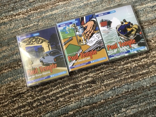 PAUL TEMPLE & Margo Mystery- Conrad -Lawrence Full-CAST DRAMAS ON 6 AUDIO TAPES