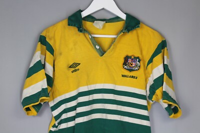 VINTAGE ORIGINAL 1992-1993 AUSTRALIA RUGBY SHIRT UMBRO WALLABIES