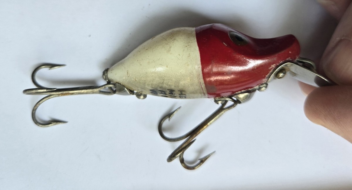 Leurre de pêche vintage/2 Heddon River Runts/ 1 9110 lest/ 1