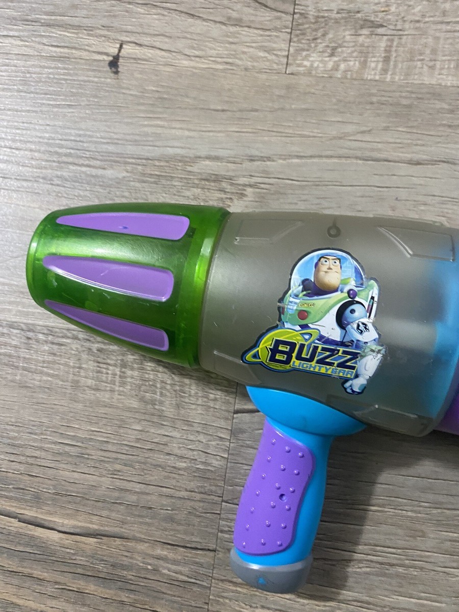 Disney Toy Story Buzz Lightyear Blaster Gun 3 Ball Shooter Lights