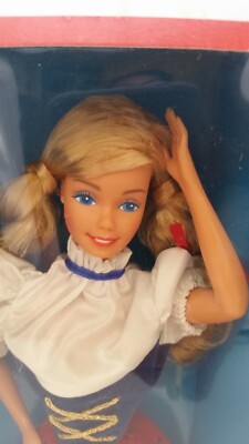 Swiss Barbie Famous International Fashion Doll 1983 Mattel 7541