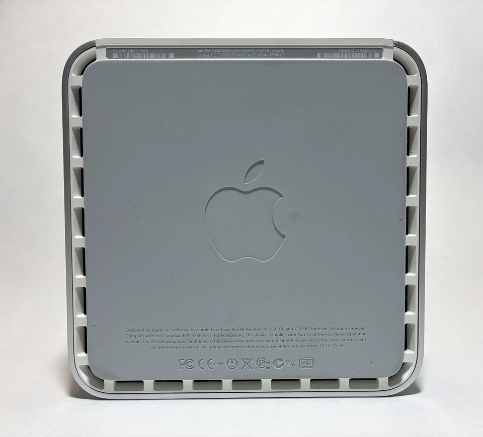 Mac Mini A1283 2009 - 2.53GHz / 4GB / Dual 500GB HDD - Server Model - FREE SHIP! - Image 3 of 4
